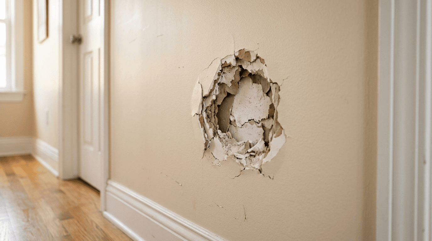 Homeowner weighing a DIY repair against hiring a handyman and deciding when to call a pro