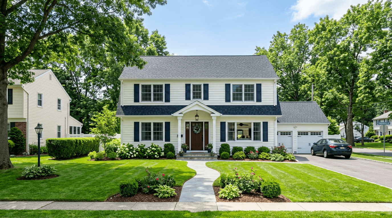 Modern New City NY home with handyman performing interior repair