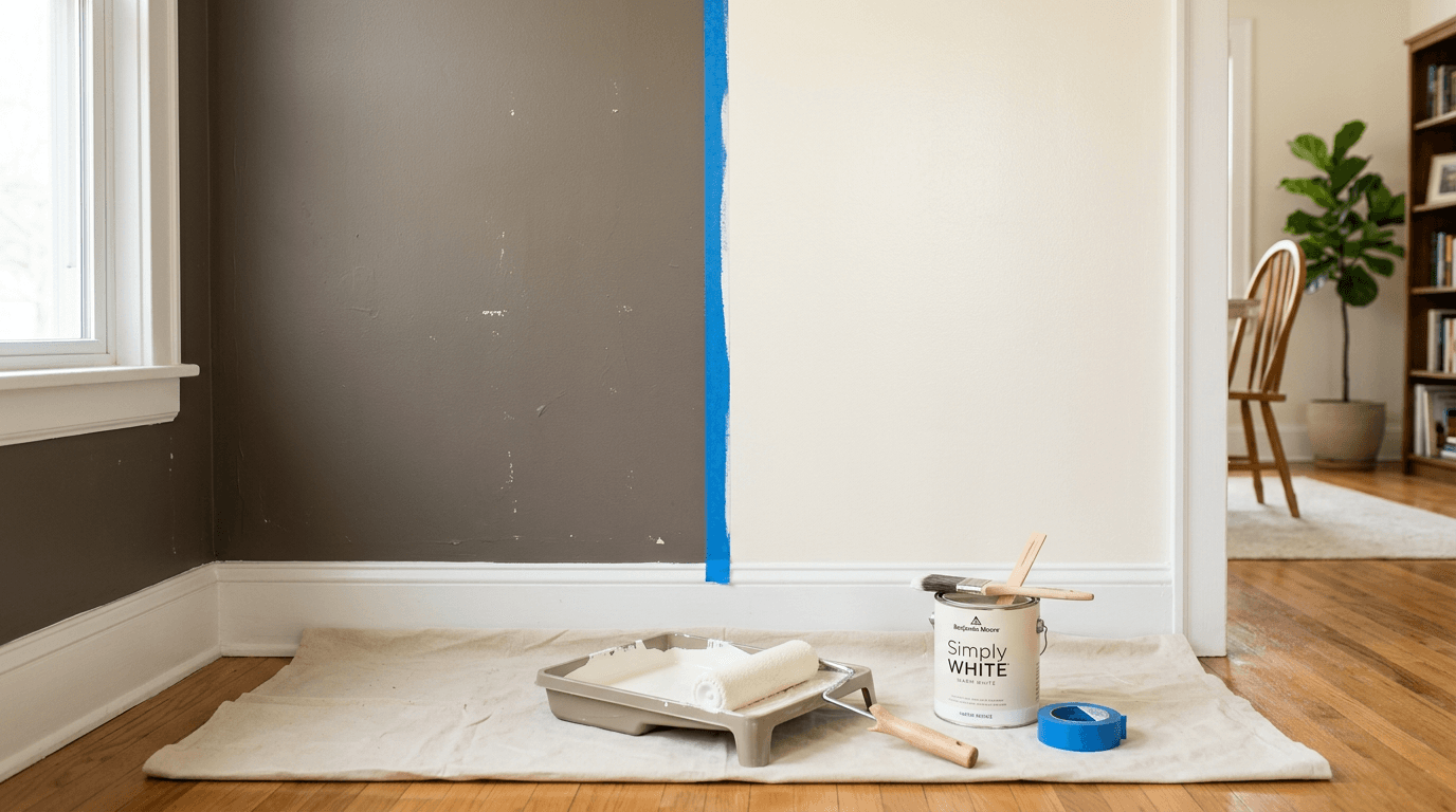 Handyman writing a flat-rate estimate showing how handyman hourly rates and pricing work in 2026